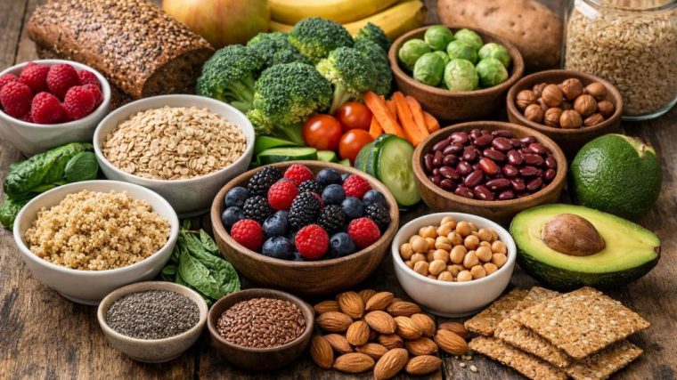 Les aliments riches en fibres qui favorisent la satiété et accélèrent la perte de poids durablement